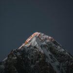 Golden Hour Mountain Peak Wallpaper