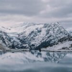 Snowy Mountain Reflections