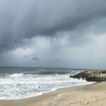 Stormy Skies Over Sandy Shores