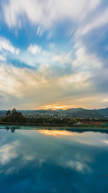 Calm Sunset Reflections