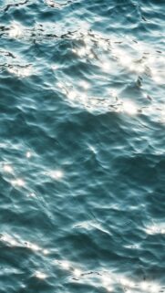 Sunlight on Blue Ocean
