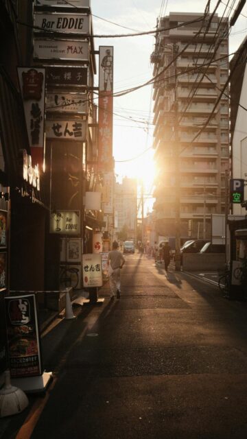 City Streets at Sunrise