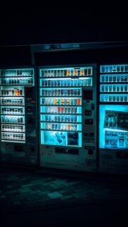 Illuminated Nights: Vending Machines Shine