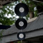 Vintage Vinyl Records Outdoor Market