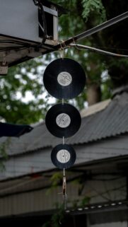 Vintage Vinyl Records Outdoor Market