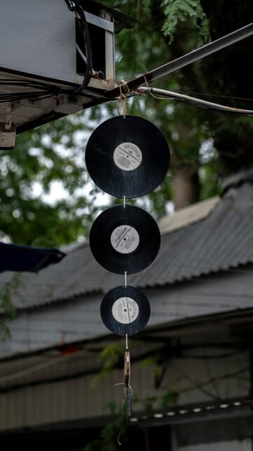 Vintage Vinyl Records Outdoor Market