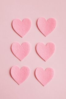 Cute Pink Hearts Pattern 4K Wallpaper