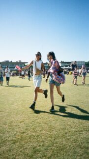 Two Friends Running in Harmony