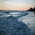 Serene Sunset Beach Scene