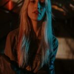 Blonde Hair Leather Jacket Wallpaper