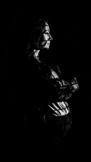 Woman With Patterned Light On Her Face And Body – Free 4K HD Download