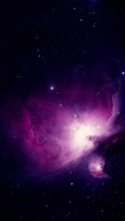 Stunning Purple Nebula Galaxy Space Phone Wallpaper High Definition