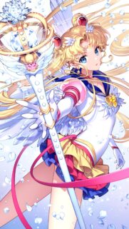 Stunning Sailor Moon Eternal Crystal Power Wallpaper HD for Mobile