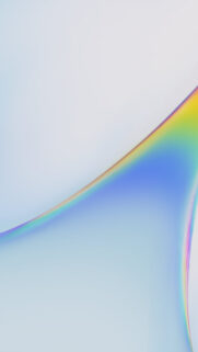 Minimalist Abstract Rainbow Light Wave Mobile Wallpaper