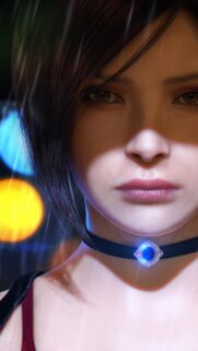 Ada Wong Resident Evil Close Up Portrait Mobile Wallpaper