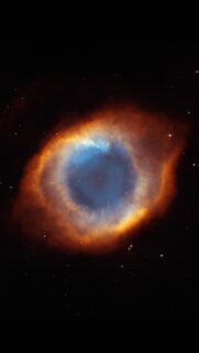 Stunning Helix Nebula Deep Space Cosmic High Resolution Wallpaper for Mobile
