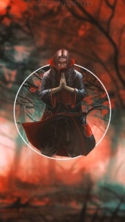 Itachi Uchiha Akatsuki Cloak Anime Wallpaper for Mobile
