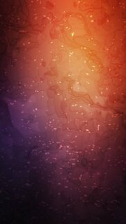 Abstract Gradient Ombre Wallpaper with Sparkling Golden Particles and Liquid Textures