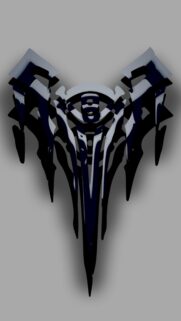 Minimalist Cybernetic Emblem Aesthetic High Resolution Mobile Wallpaper