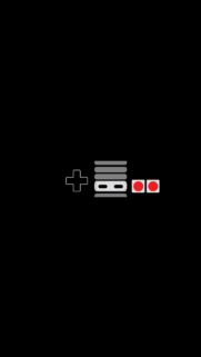 Minimalist Retro Gaming Controller Icon Aesthetic Wallpaper for Mobile