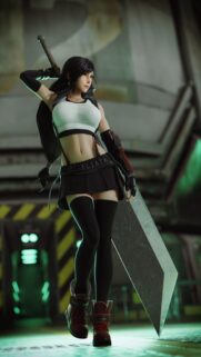 Tifa Lockhart Final Fantasy VII Remake High Quality Phone Wallpaper