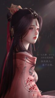 Stunning Chinese Princess Anime Girl Mobile Wallpaper for Smartphone Screens