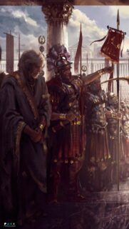 Epic Roman Empire General and Centurions High Quality Mobile Wallpaper
