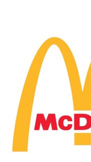 Minimalist McDonald’s Golden Arches Logo Wallpaper for Mobile
