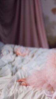 Dreamy Pastel Pink Aesthetic Bedroom Wallpaper for Mobile