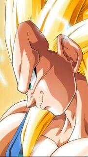 Super Saiyan Vegeta Focused Profile HD Mobile Wallpaper