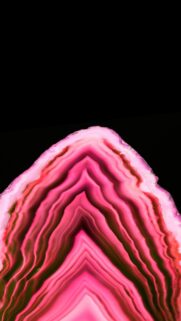 Stunning Pink Agate Crystal Slice Aesthetic Mobile Wallpaper Background