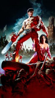 Army of Darkness Ash Williams Chainsaw Hero High Definition Mobile Wallpaper