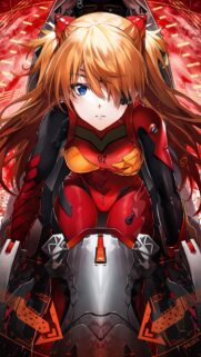 Asuka Langley Soryu Pilot Suit Wallpaper Neon Genesis Evangelion High Quality