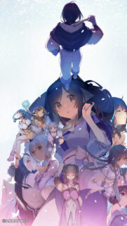 Utawarerumono Anime Character Ensemble High Quality Mobile Wallpaper