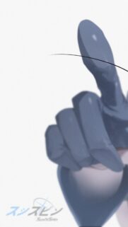 Minimalist Anime Hand Gesture Aesthetic Wallpaper for Mobile
