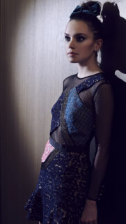 Daisy Ridley Elegant Fashion Portrait High Resolution Mobile Wallpaper