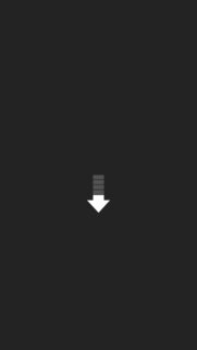 Minimalist Dark Grey Downward Arrow Mobile Wallpaper HD