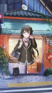 Yukino Yukinoshita Anime Girl Mobile Wallpaper for Smartphone