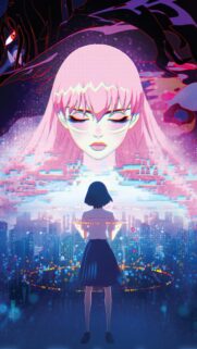 Belle Anime Movie Digital Art Girl and Virtual Cityscape Wallpaper