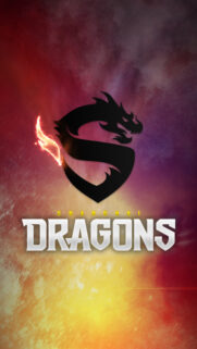 Shanghai Dragons Esports Logo High Quality Mobile Wallpaper