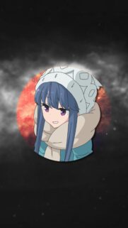 Rin Shima Laid Back Camp Aesthetic Phone Wallpaper High Resolution