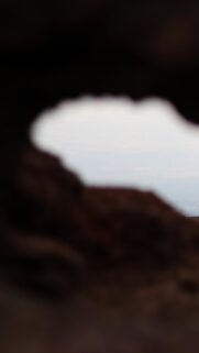 Abstract Rock Cave Window View High Quality Mobile Wallpaper