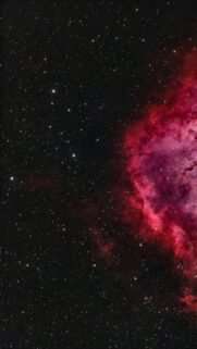 Stunning Deep Space Nebula Galaxy Starry Sky High Resolution Mobile Wallpaper