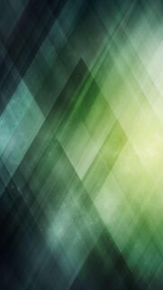 Abstract Green Geometric Diamond Pattern High Quality Mobile Wallpaper