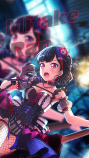 Ran Mitake BanG Dream High Quality Anime Wallpaper for Mobile