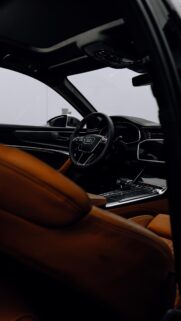 Luxurious Audi Interior Cockpit High Definition Mobile Wallpaper