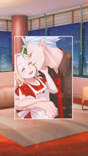 Ban and Elaine Romantic Anime Moment Wallpaper for Mobile – High Quality HD