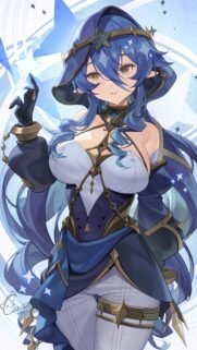 Layla Genshin Impact Anime Girl Aesthetic Mobile Wallpaper