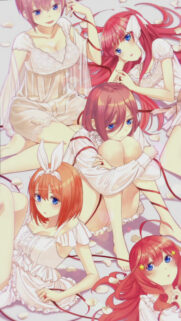 The Quintessential Quintuplets Beautiful Anime Sisters HD Mobile Wallpaper