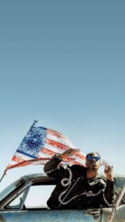 A$AP Rocky Bandana Flag Mobile Wallpaper High Resolution